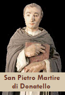 pagina dedicata al san pietro martire di Donatello